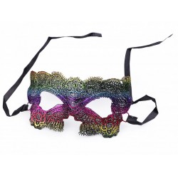 Masca de carnaval, multicolor