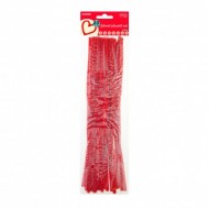 Chenille - sarma plusata AD008R- DACO, 30cm,set 25 bucati