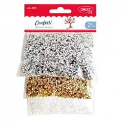 Accesorii craft - AD409 confetti metalice DACO  Accesorii craft - AD409 confetti metalice DACO