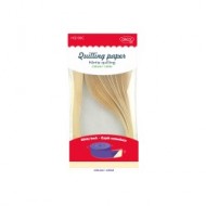 Hartie quilling 42.5X0.5 cm 100/set DACO HQ100C crem