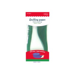 Hartie quilling 42.5X0.5 cm 100/set DACO HQ100V verde Hartie quilling 42.5X0.5 cm 100/set DACO HQ100V verde