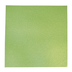 Scrap.-paper metall.effect, fine glitter, May-green, 30,5x30,5cm, 210g/m2 Scrap.-paper metall.effect, fine glitter, May-green, 30,5x30,5cm, 210g/m2