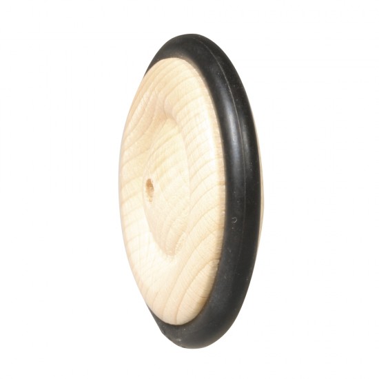 Rotita lemn, cu inel cauciuc, 43 mm, pretul este pe bucata