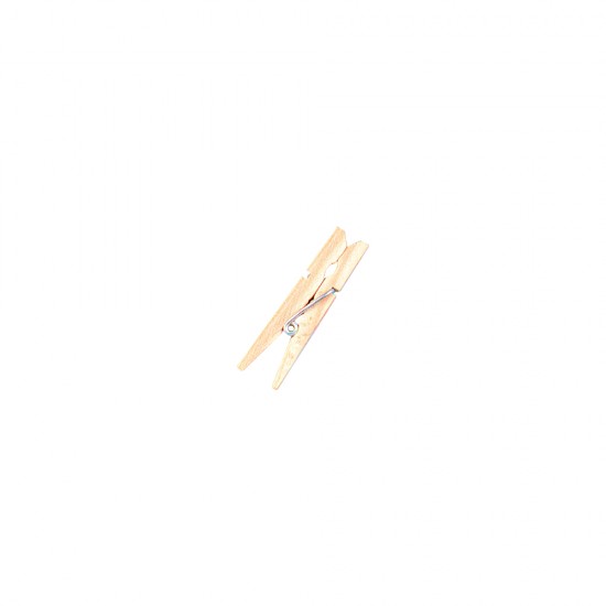 Clestisori lemn, Rayher, natur, 4-5 cm, 24 buc/set