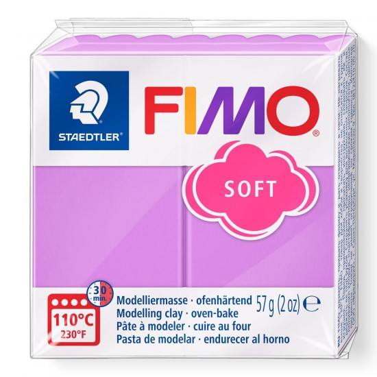 Fimo soft lavanda, 8020-62, 57g