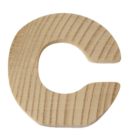 Litera C lemn, 5x1cm
