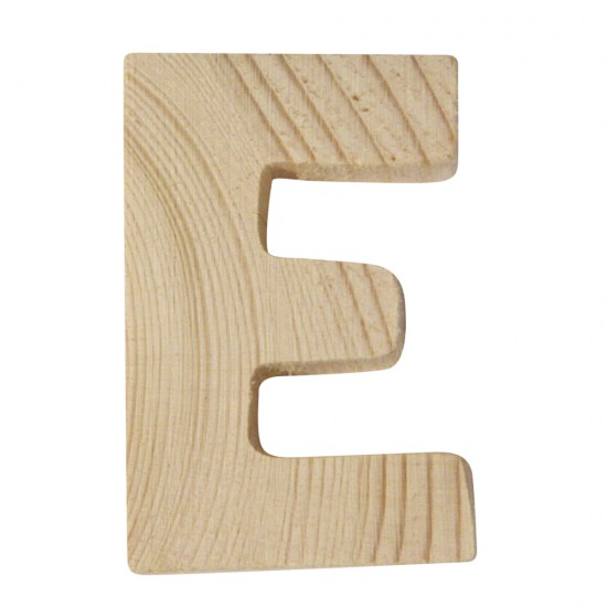 Litera E lemn, 5x1cm