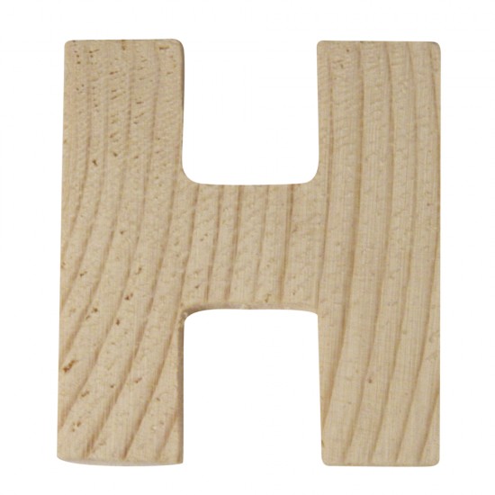 Litera H lemn, 5x1cm