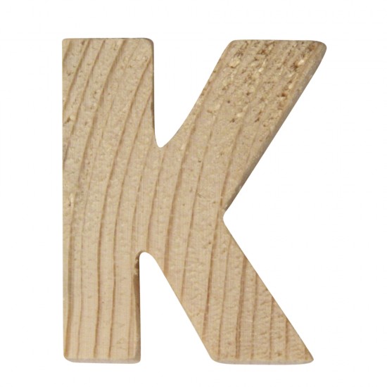 Litera K lemn, 5x1cm