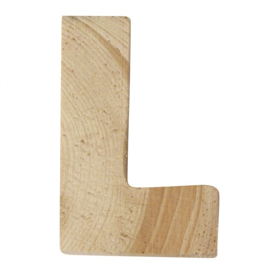 Litera L lemn, 5x1cm