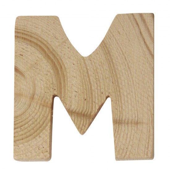 Litera M lemn, 5x1cm