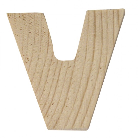 Litera V lemn, 5x1cm