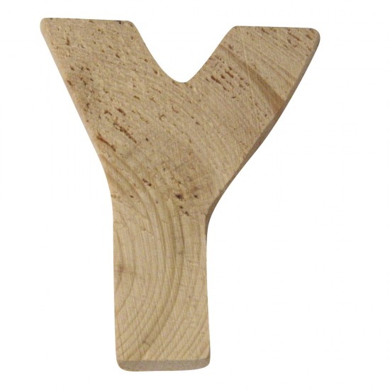 Litera Y lemn, 5x1cm