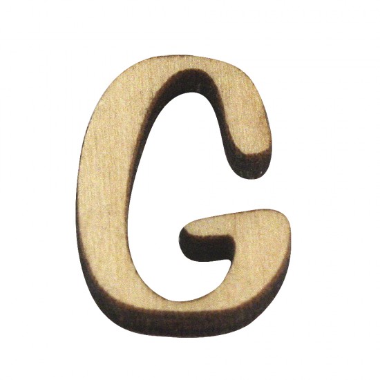 Litera G lemn, 2 cm