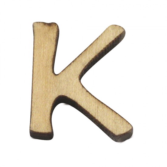 Litera K lemn, 2 cm