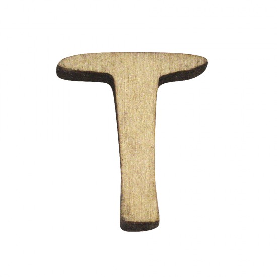 Litera T lemn, 2 cm