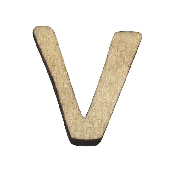 Litera V lemn, 2 cm