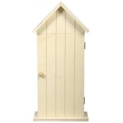 Cutie chei, lemn natur, FSC 100%, 30x14x6.5cm, 6 carlige, Rayher Cutie chei, lemn natur, FSC 100%, 30x14x6.5cm, 6 carlige, Rayher