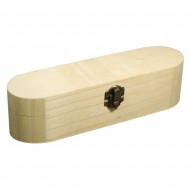 Cutie lemn natur, FSC Mix, 23x6x6 cm
