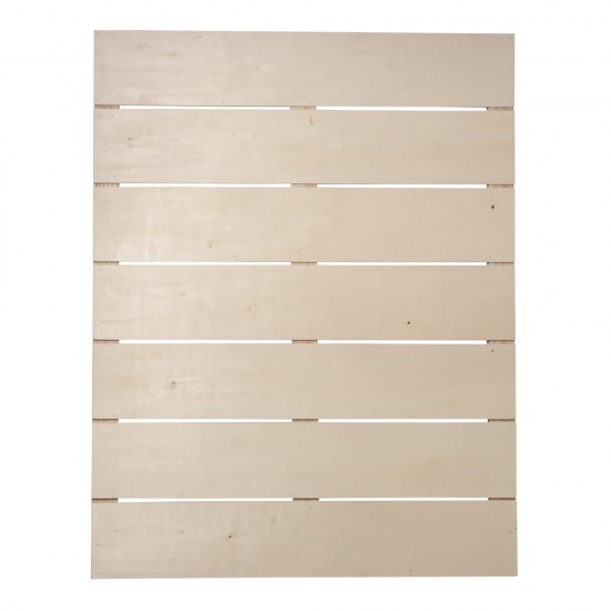 Placa lemn natur, FSC Mix , 40x50.2x0.7 cm, 1,1cm, + 2 agatatori