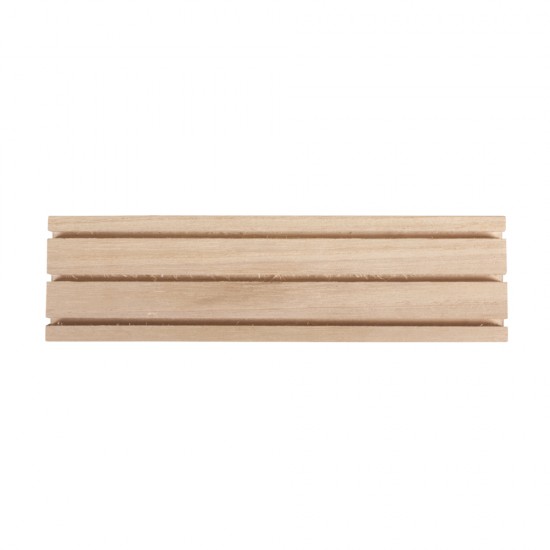 Suport din lemn 3 canale, FSC 100% 18x5cm, 