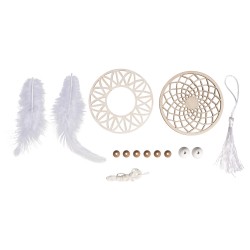 Kit creativ Rayher, Dreamcatcher, 7x26 cm, 2 bucati/set Kit creativ Rayher, Dreamcatcher, 7x26 cm, 2 bucati/set
