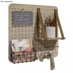 Placa lemn organizatoric , 40x40x2.5cm, Rayher