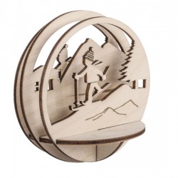 Kit creativ Rayher, glob lemn Schior, 9.5 cm