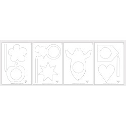 Plywood boards w.templates- Garden decor Plywood boards w.templates- Garden decor