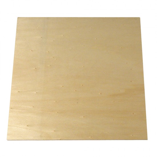 Plywood plate, 200x200x4mm