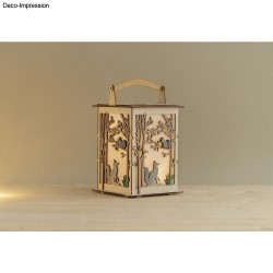 Kit creativ felinar toamna din lemn natur, 8,5x8,5x11,7cm , Rayher Kit creativ felinar toamna din lemn natur, 8,5x8,5x11,7cm , Rayher