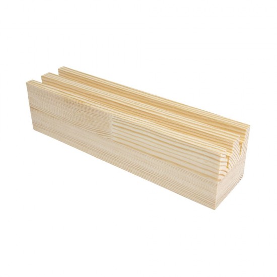 Suport din lemn pentru inele, FSC 100% 20x4,8x5cm