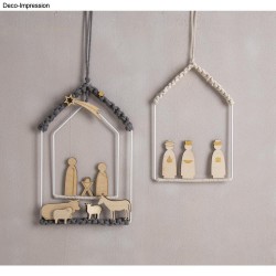 Figurine decor lemn "Familia Sfanta", Rayher , 1-7,5 cm, grosime 6 mm, 12/set Figurine decor lemn "Familia Sfanta", Rayher , 1-7,5 cm, grosime 6 mm, 12/set