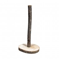 Suport lemn , 8-9cm ø, natural, 16cm