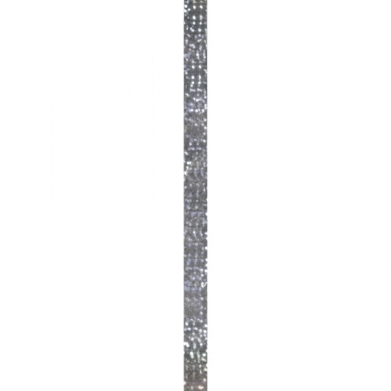 Folie Quilling, Rayher, silver iridescending, 53x0.6 cm, 105g/m2, 100 buc/set