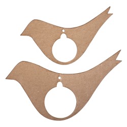 Papier mache Pasari FSC rec. 100%, 13,5-17cm, 2buc/set