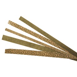 Benzi hartie, Rayher, gold, 90 buc/set Benzi hartie, Rayher, gold, 90 buc/set