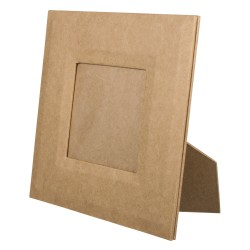 Rama foto Rayher, din papier mache, dimensiune rama 18x18x1 cm, dimensiune fotografie 9x9 cm