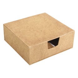 Cutie Rayher for notite, din papier mache, dimensiune 10x10.5 cm