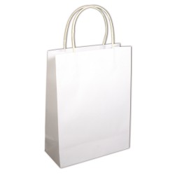 Punga hartie Rayher, white, 21x16x7 cm Punga hartie Rayher, white, 21x16x7 cm