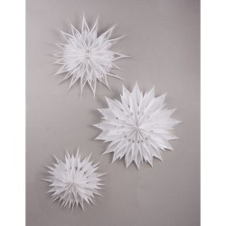 Magic stars, 20/set pungi albe 