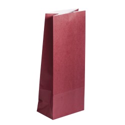 Punga de hartie, Rayher, 10x24x6cm, 80g/m²,  25 /set , bordo