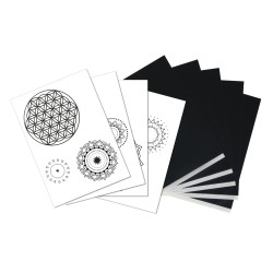 Transfer paper w. templates  Mandalas
