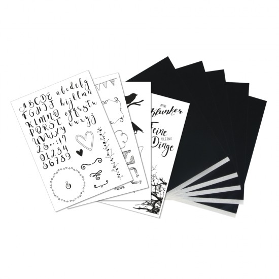 Transfer paper w. templates  Lifestyle