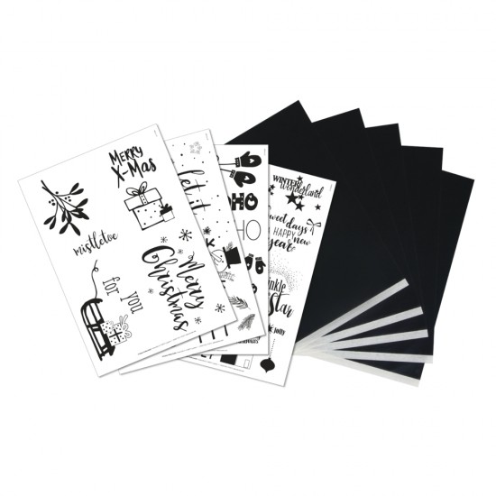 Transfer paper w.templates  Merry XMAS