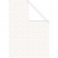 Hartie cadou Rayher, white, 70x200 cm, 70g/m2