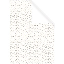 Hartie cadou Rayher, white, 70x200 cm, 70g/m2