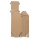Cutie carton tip casuta, kraft, Rayher, 10x7.5x20cm , 3/set