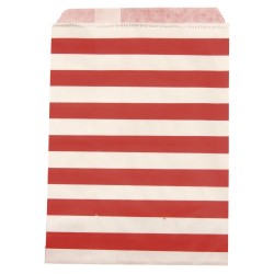 Plic hartie alimentar, Rayher, red cu dungi, 12.9x16.8 cm, 25 buc/set Plic hartie alimentar, Rayher, red cu dungi, 12.9x16.8 cm, 25 buc/set
