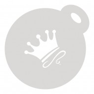 Cupcake&Cappuccino stencils o 10cm,   HAPPY BIRTHDAY  ,3 Designs,tab-bag